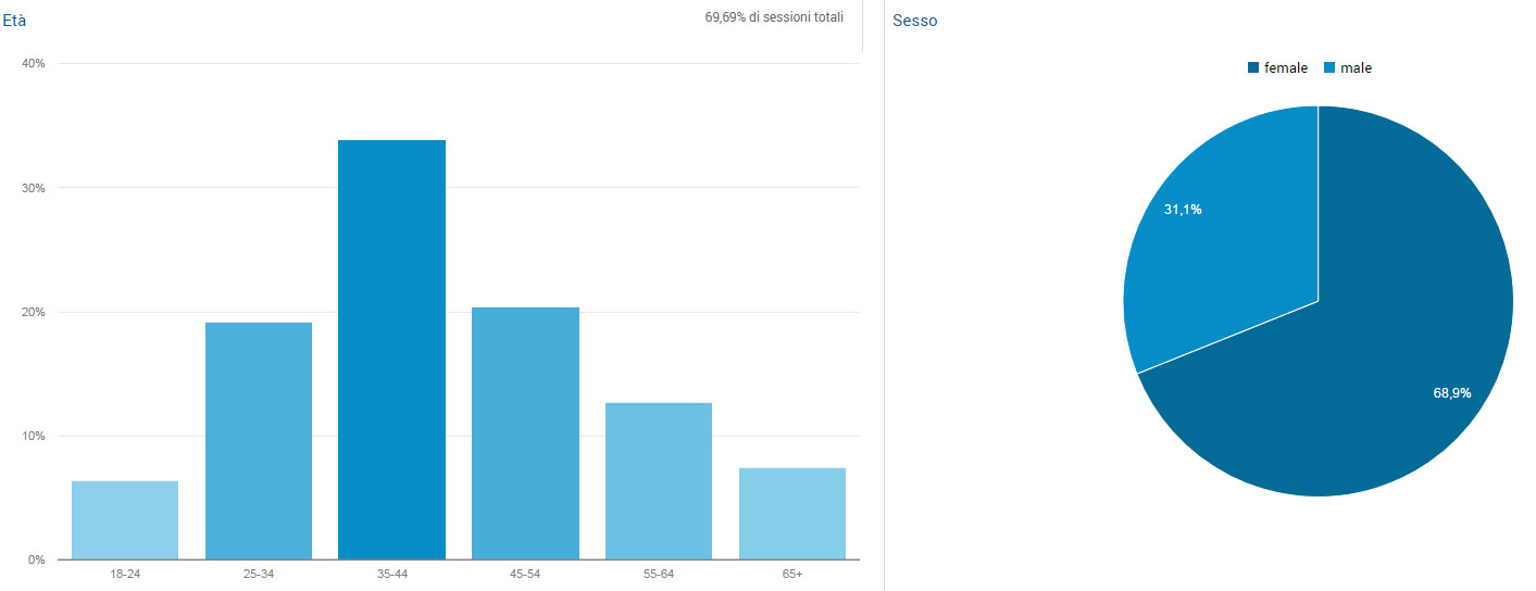 Dati demografici sui visitatori